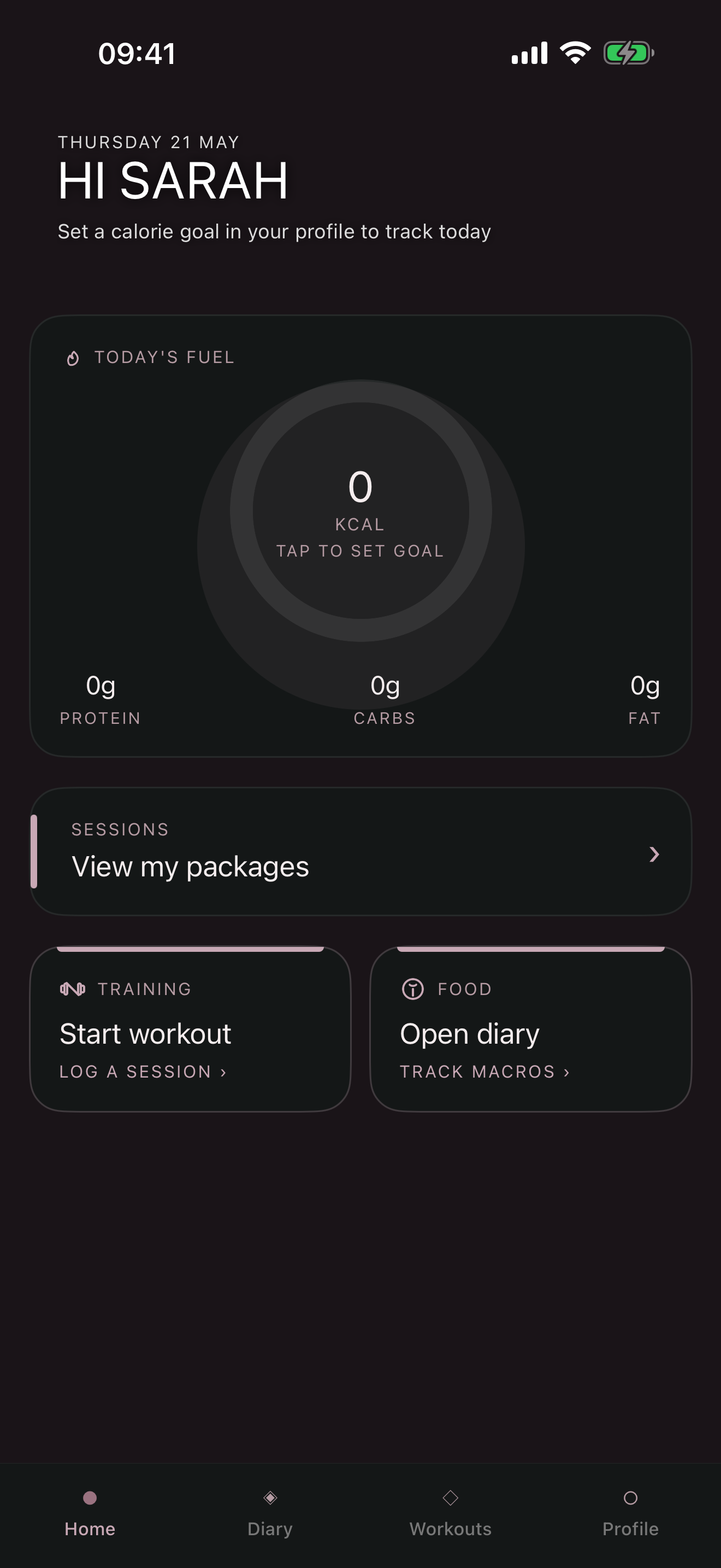 LongLife member app on SmartGyms